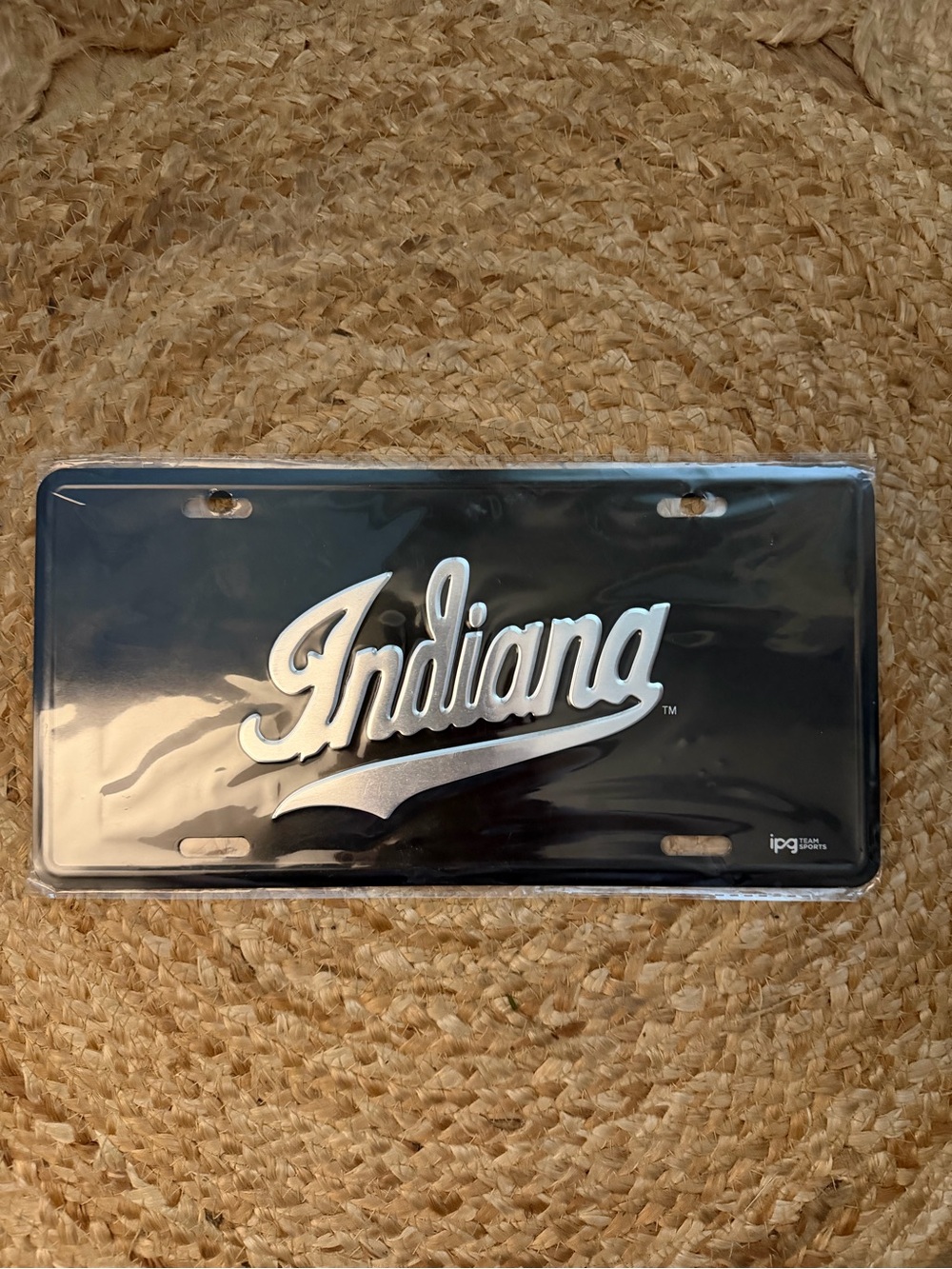 Indiana University Vanity Mirrored License Plate